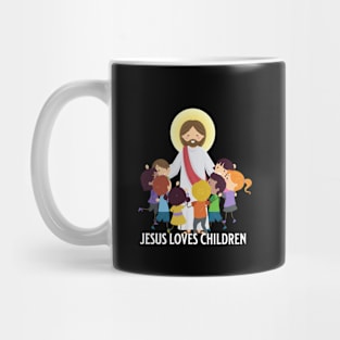 Jesus Loves Children Mug